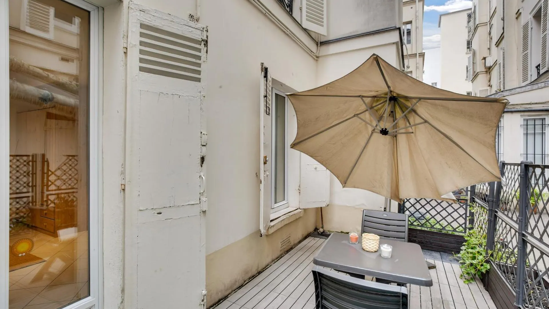 公寓 Chic Studio With Terrace In Paris公寓