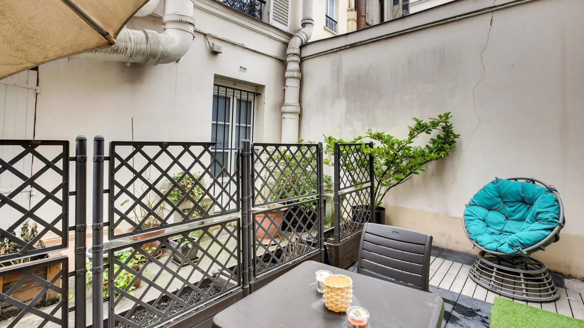 公寓 Chic Studio With Terrace In Paris公寓 法国