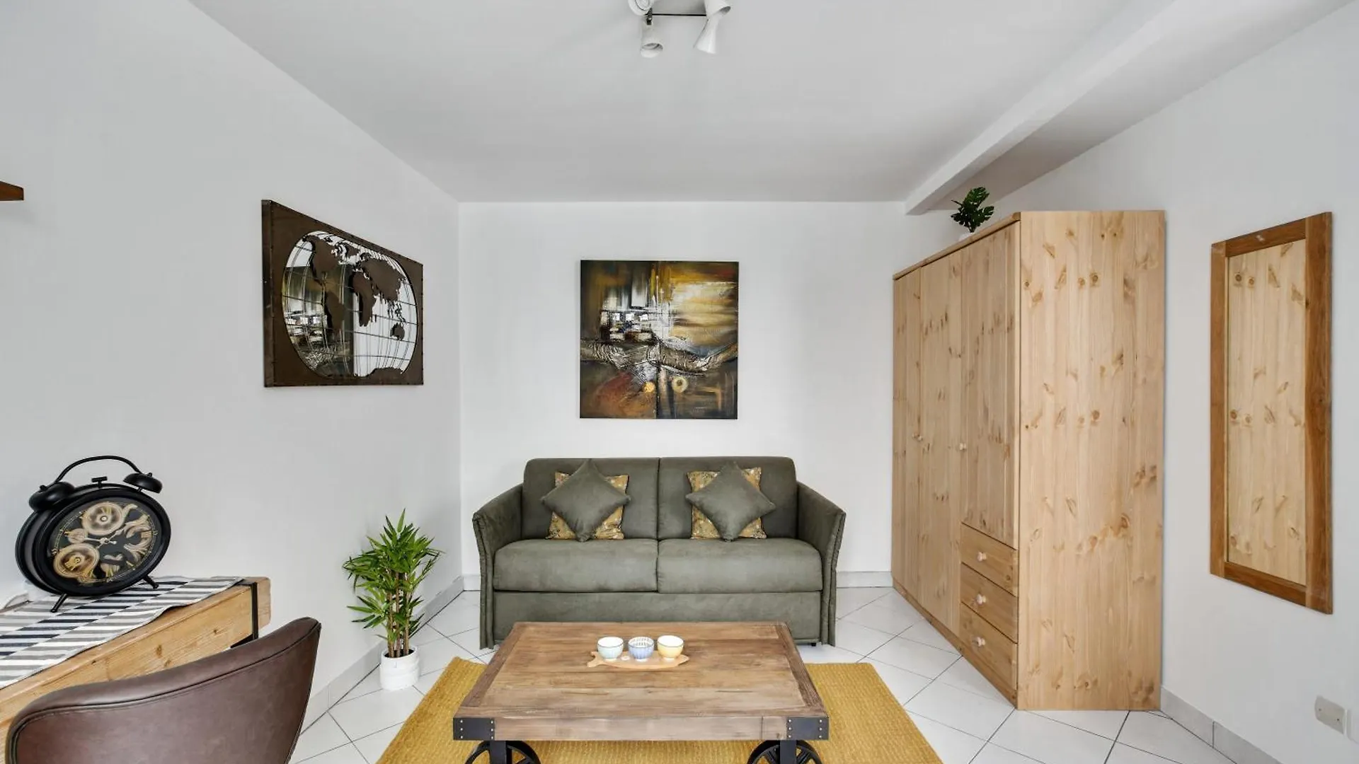 Chic Studio With Terrace In Paris Apartment 0*,